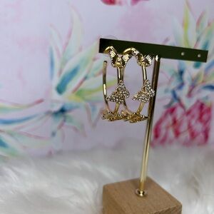 Gold plated Butterfly Fly earrings✨